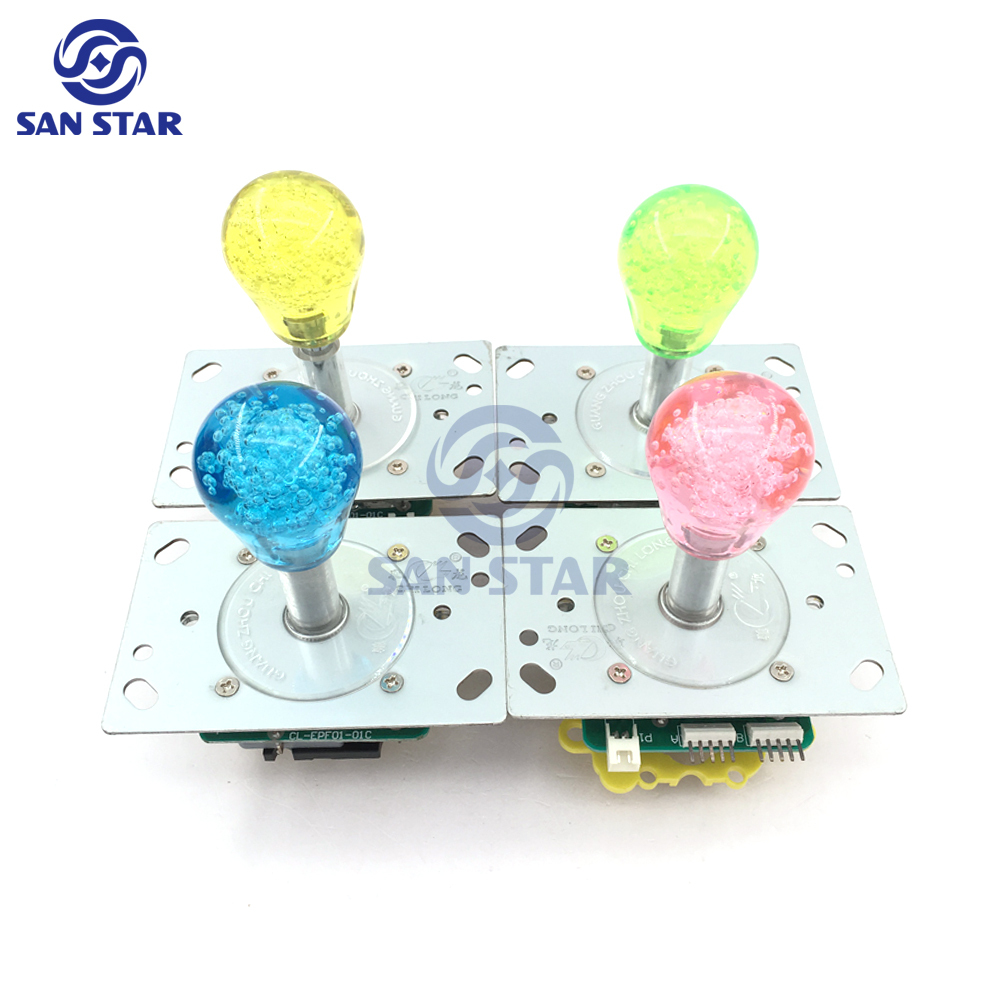 Bat Top Illuminated Joystick LED Arcade Joystick