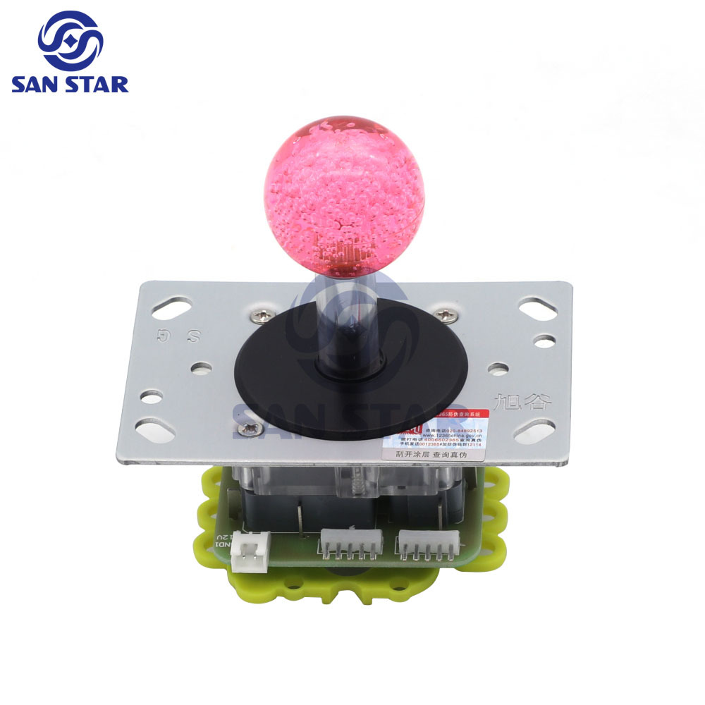 Good Quality LED Arcade Joystick with 43mm Bubble ball top Illuminated arcade Joystick