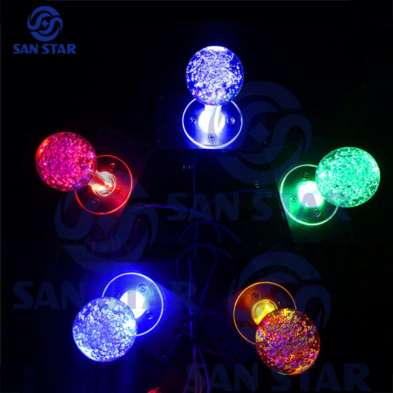 5V LED Illuminated Arcade Joystick Can Use With Arcade Encoder