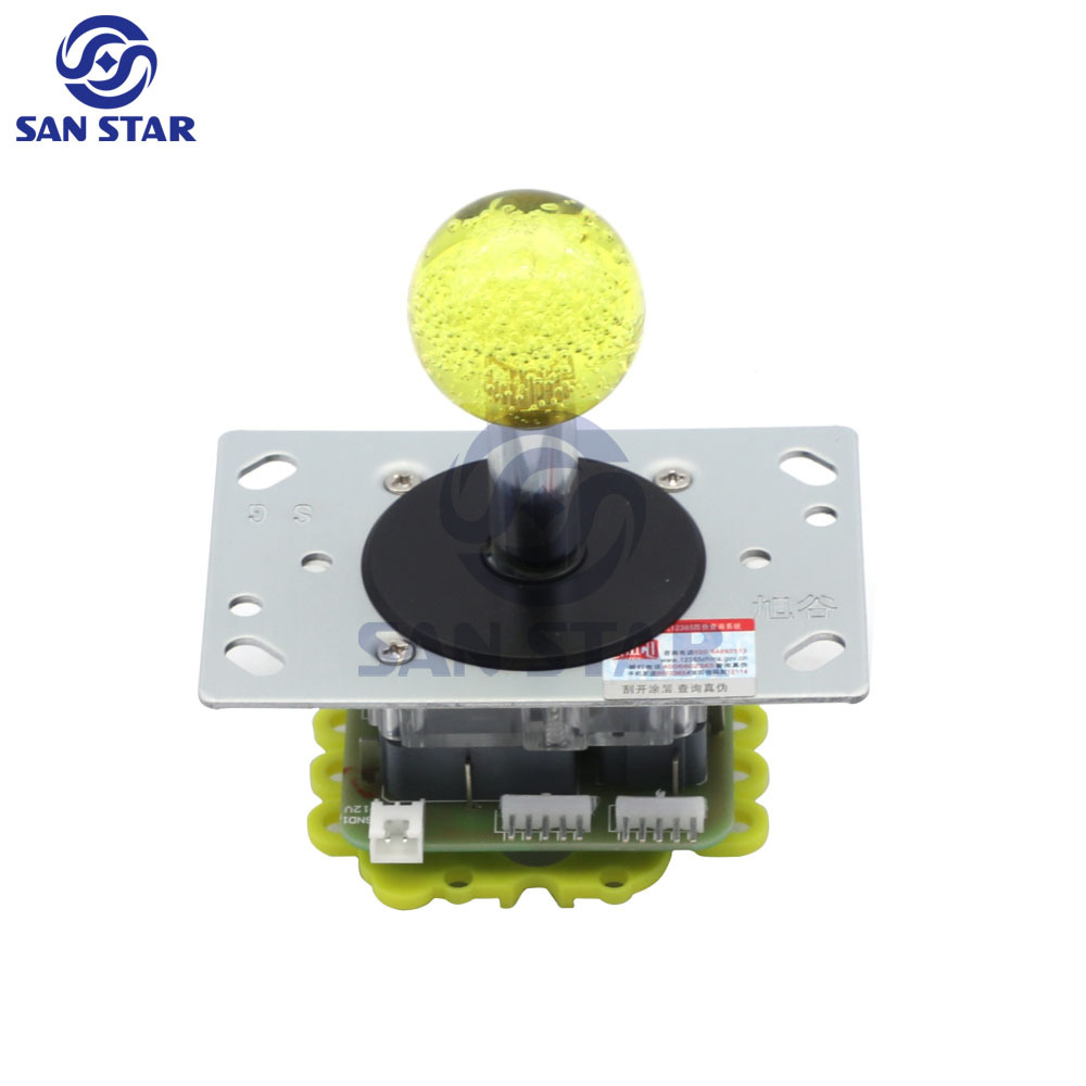 Good Quality LED Arcade Joystick with 43mm Bubble ball top Illuminated arcade Joystick