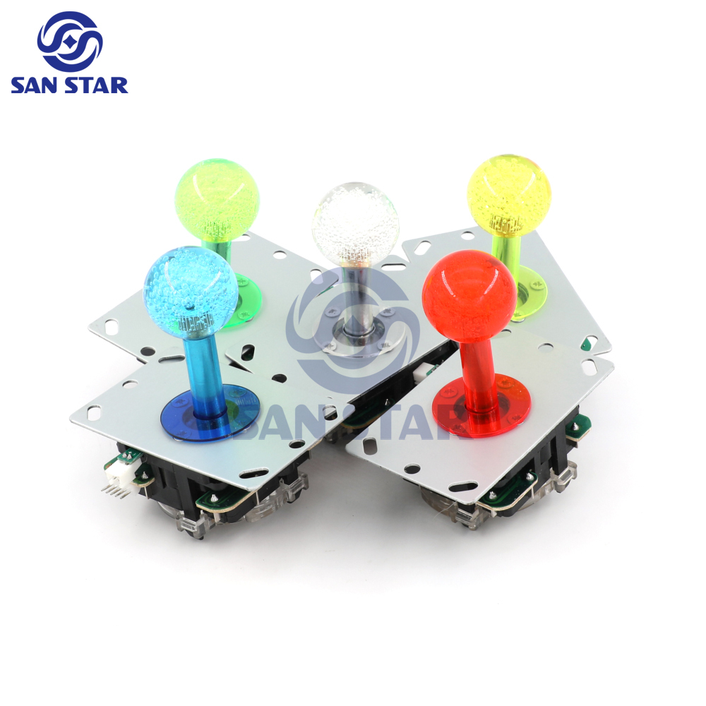 5V LED Illuminated Arcade Joystick Can Use With Arcade Encoder