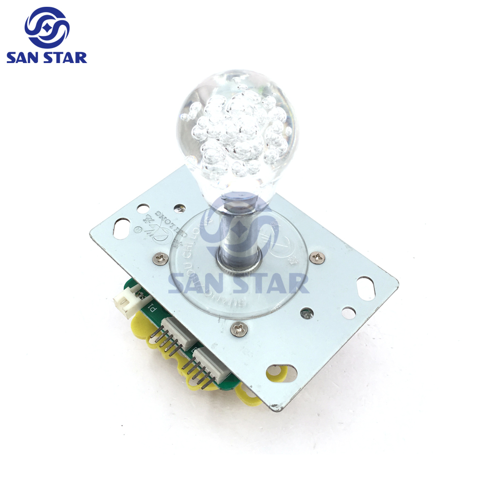 Bat Top Changing Color Illuminated Joystick LED Arcade Joystick