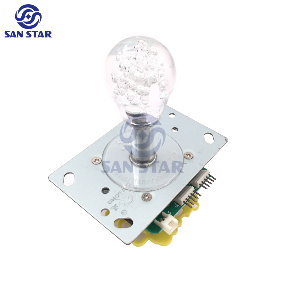 Bat Top Changing Color Illuminated Joystick LED Arcade Joystick