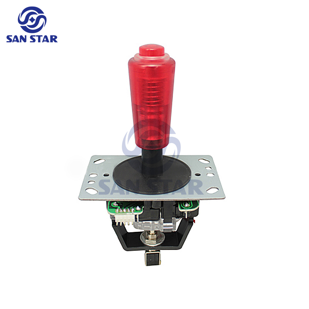 Illuminated Small Button Top Arcade Crane Joystick