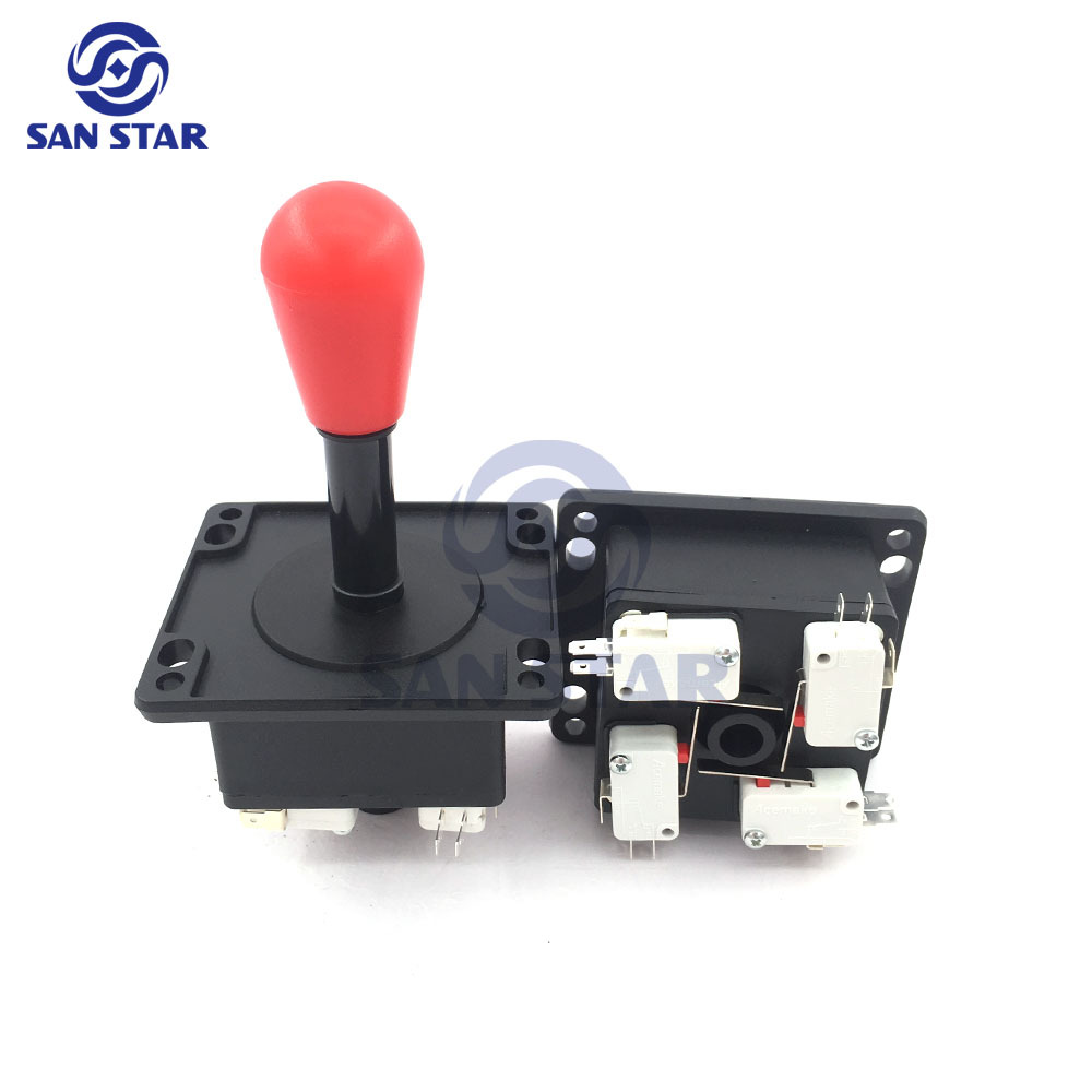 Happ Joystick 4 ways 8 ways Arcade stick DIY multi game arcade joystick with Acemake Microswitch