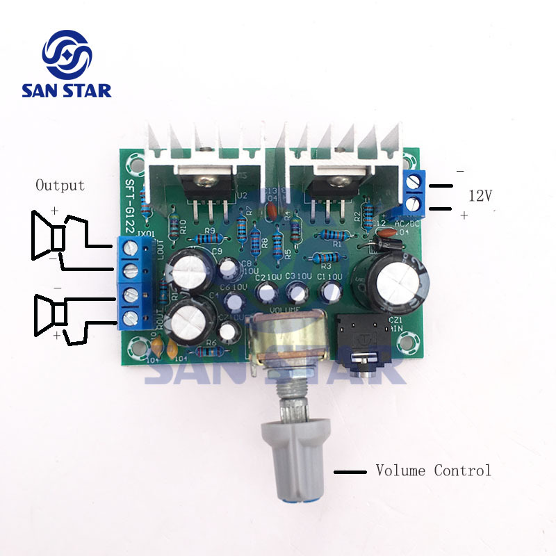 TDA2030 Amplifier Board