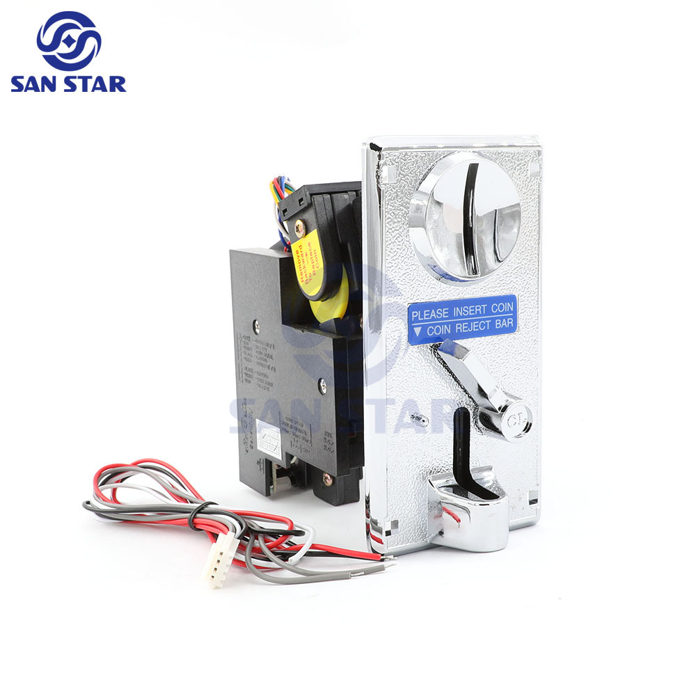 Electronic Comparable coin acceptor Coin Selector alloy front panel