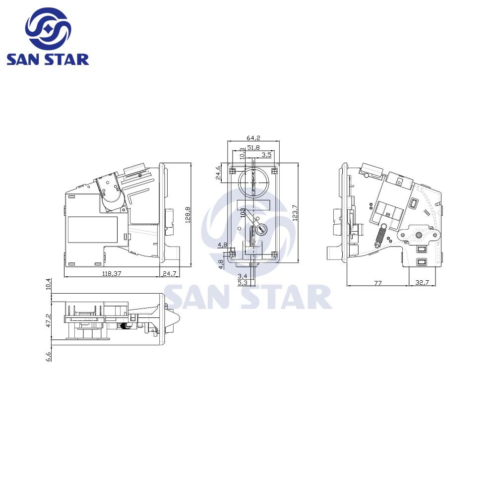 Weiya - HI-17CS(G) Coin selector Comparable Electronic