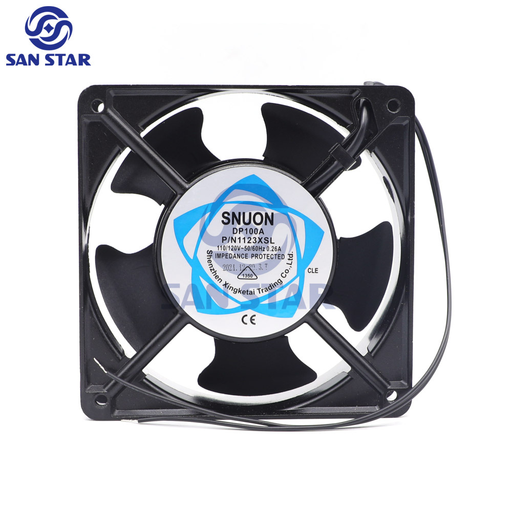 110V Metal Made Cooling Fans 12x12cm