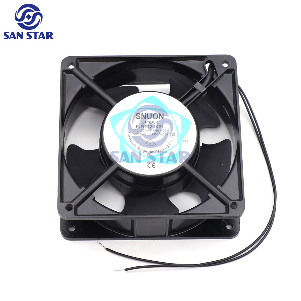 110V Metal Made Cooling Fans 12x12cm