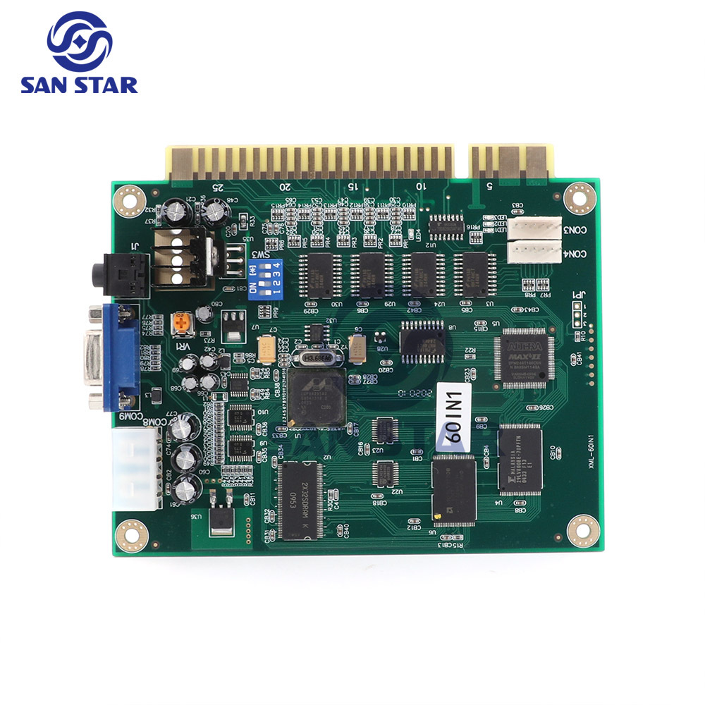60-in-1 Arcade Classics Multigame Vertical JAMMA PCB