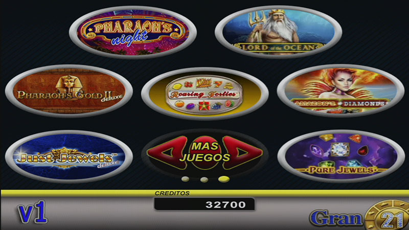 Mas Juegos Gran 21 in 1 Game PCB
