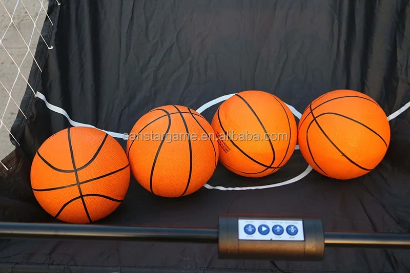 Metal Indoor Basketball Arcade Game Foldable Arcade Basketball Game Machine Basketball Hoop