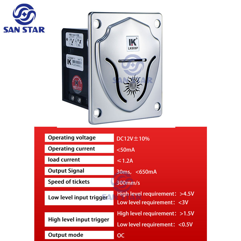 Arcade Lottery Ticket Machine Dispenser Long Lottery High Speed Redemption Arcade Slot Fishing Vending Game Machine Score Device