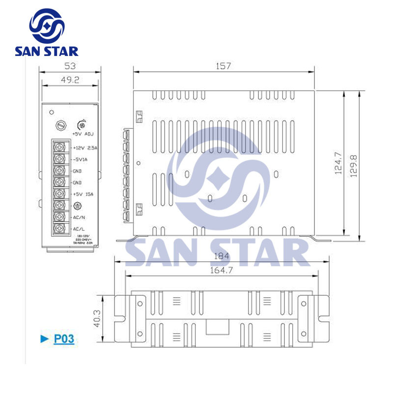 WEI-YA WY-03C 15A Power Supply