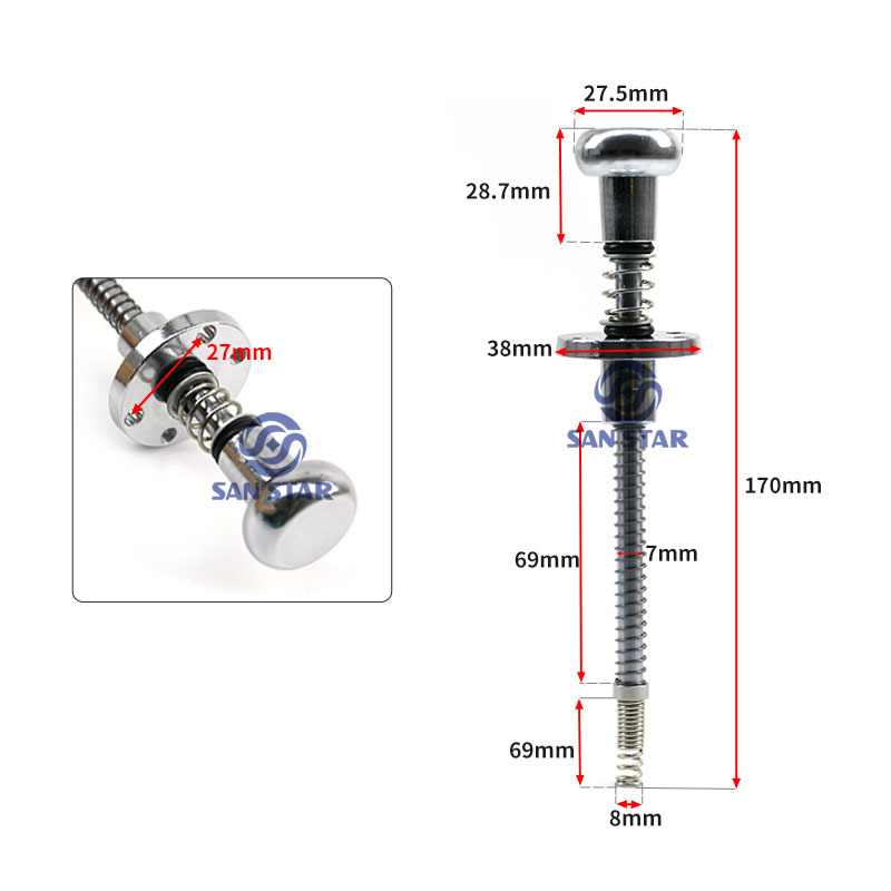 Shooter Launcher Pusher Puller Ball Shooter for Pinball Machine-Pinball Parts-Pinball Machine-Arcade Parts Accessories