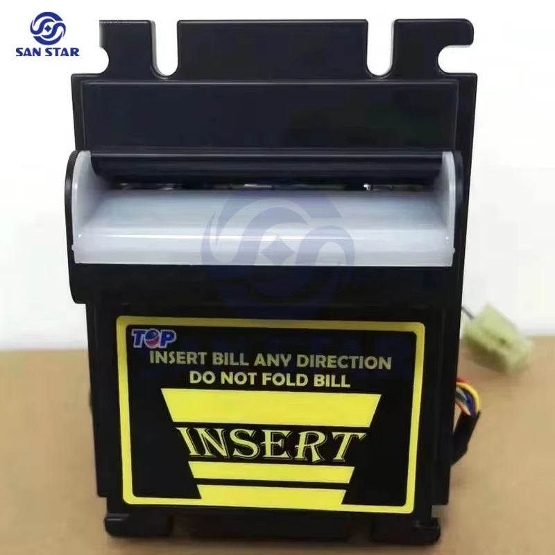 Bill Acceptor TB74 Note Acceptor for Amusement Games for Vending Claw Crane Machine in Shopping Malls and Game Centers