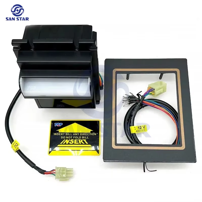 Bill Acceptor TB74 Note Acceptor for Amusement Games for Vending Claw Crane Machine in Shopping Malls and Game Centers