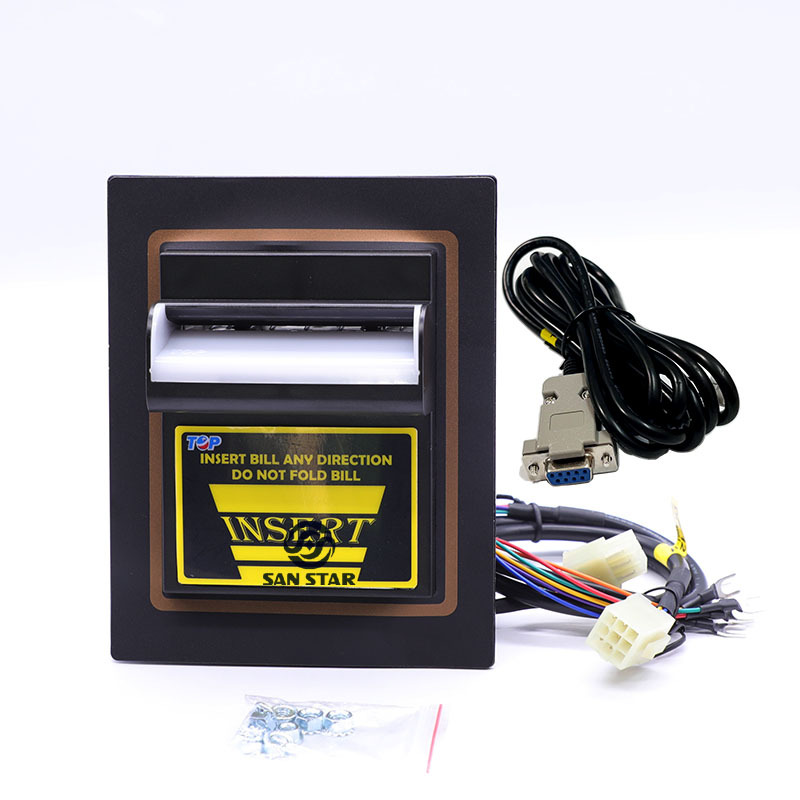 Bill Acceptor TB74 Note Acceptor for Amusement Games for Vending Claw Crane Machine in Shopping Malls and Game Centers