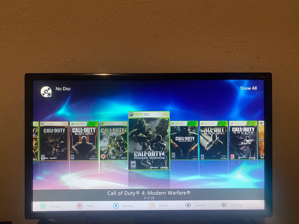 RGH Xbox 360 Modified Game Console Bulit in HDD Hacked Game Aurora System