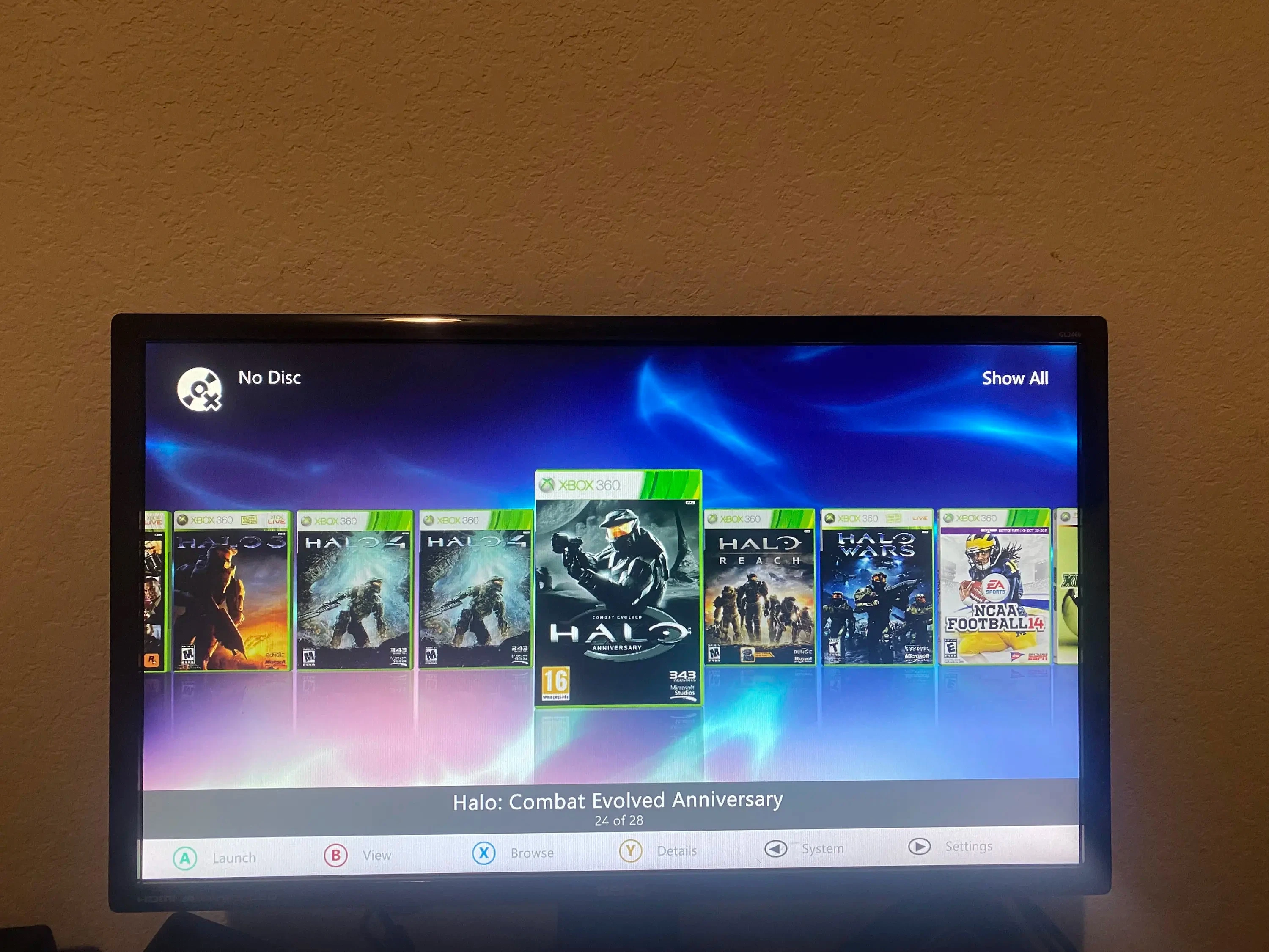 RGH Xbox 360 Modified Game Console Bulit in HDD Hacked Game Aurora System
