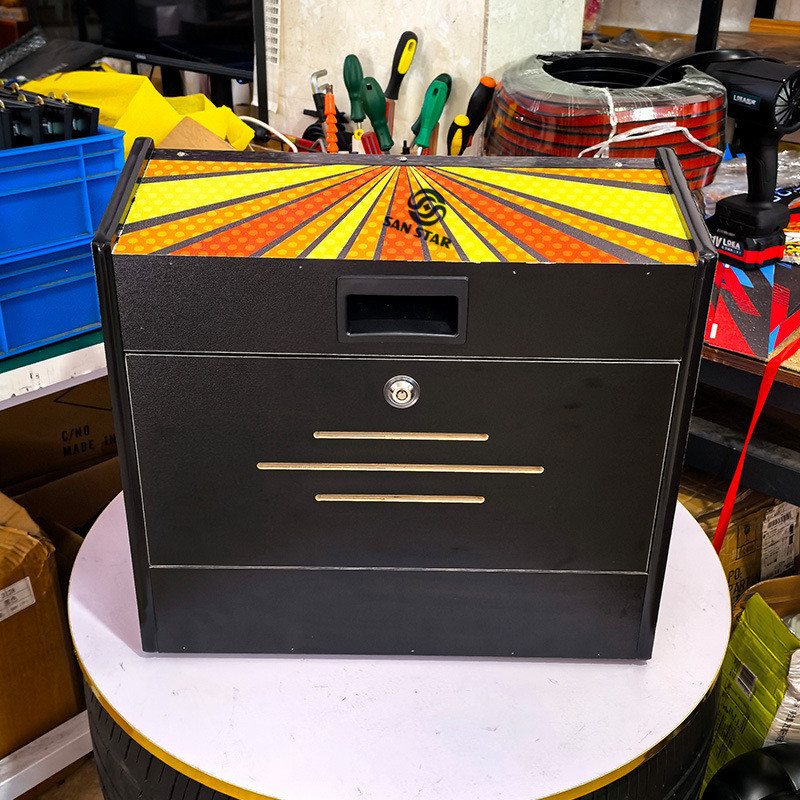 19-Inch Bartop Mini Video Game Arcade Machine Portable Indoor Coin-Operated Wired Connection for TV Game Console 26800 Games