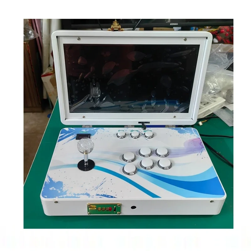 20 Inch Arcade Cabinet Pandora Box H3 S812 23000 Games Machine Double Joystick Button with Coin Slooter Arcade Console Bartop