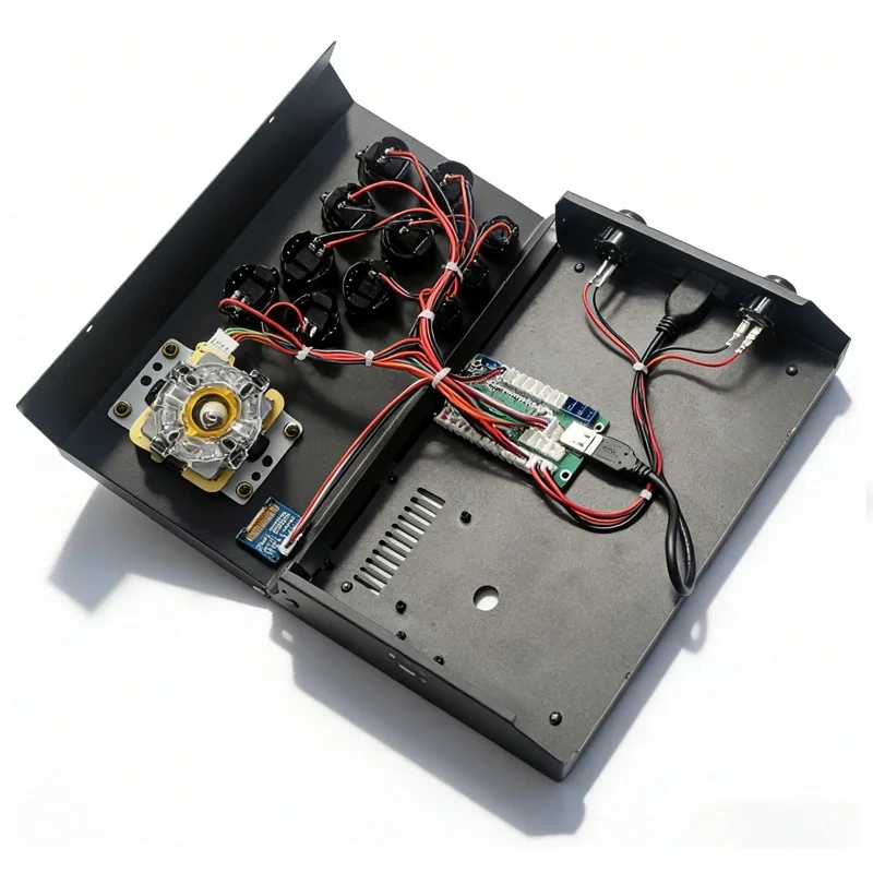USB Wired Raspberry Pi Hitbox Arcade Controller Support PC360/Android/XBOX/ ONE/PS3/PS4/PS5 Fight Stick Arcade
