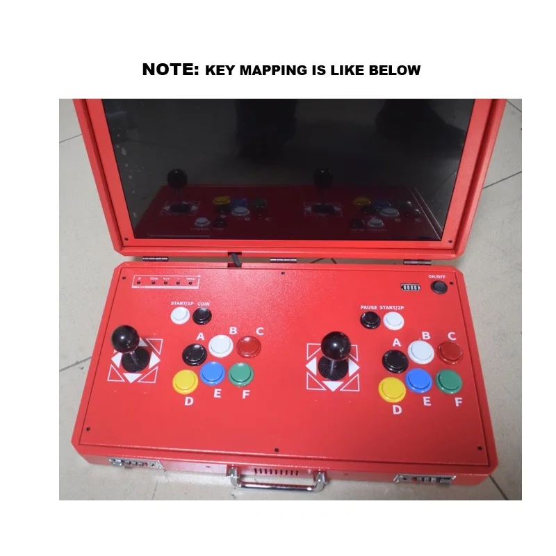 20 Inch Arcade Cabinet Pandora Box H3 S812 23000 Games Machine Double Joystick Button with Coin Slooter Arcade Console Bartop