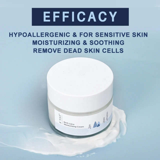 Private Label Korea Skin Care Hyaluronic Acid Birch Juice Collagen Moisturizing Hydrating Daily Face Cream Moisturizer