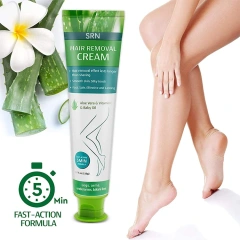 Private Label Natural Organic Private Area Aloe Vera Bikini Hair Remover Cream For Men And Women