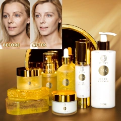 24K Gold Skincare Set, Anti-Aging & Brightening