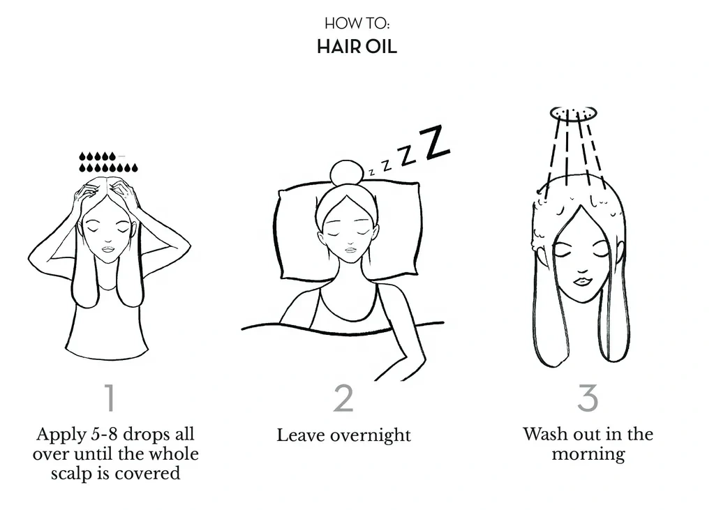 Organic Jojoba Moringa Oil Intensely Nourishing Private Label Hair Oil Recovery Hair Damaged For Short Long Hair