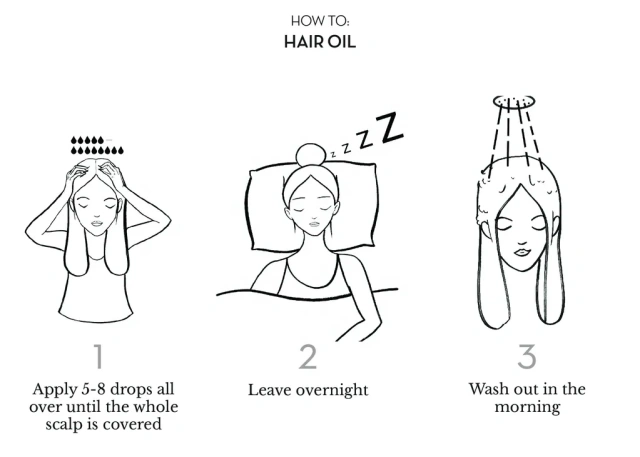 Organic Jojoba Moringa Oil Intensely Nourishing Private Label Hair Oil Recovery Hair Damaged For Short Long Hair