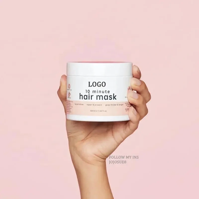 Custom LOGO Argan Oil Morocco Virgin Coconut Hair Mask Hydrate Repair Conditioning Treatment Hair Masque