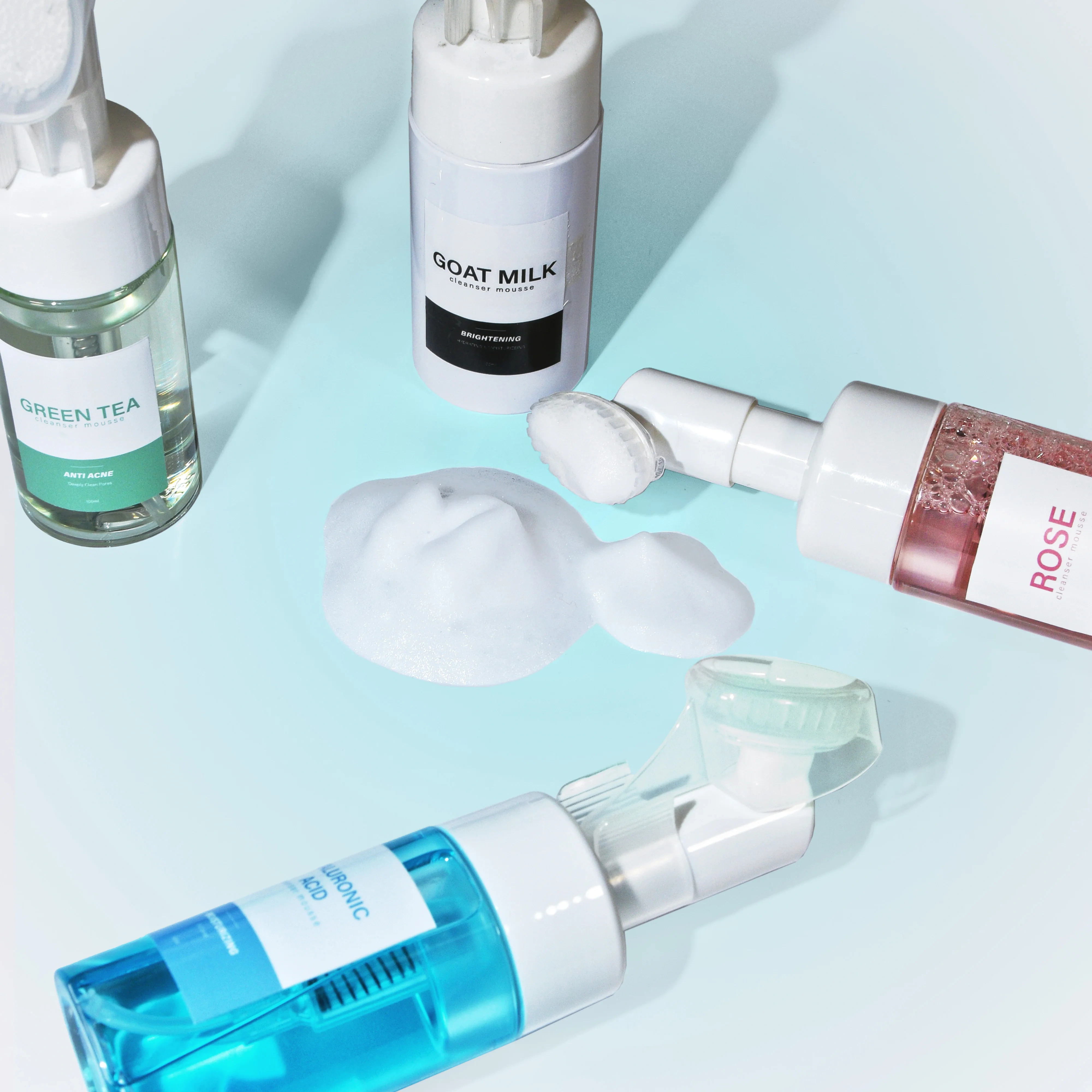 Foaming Facial Cleanser Mousse Set