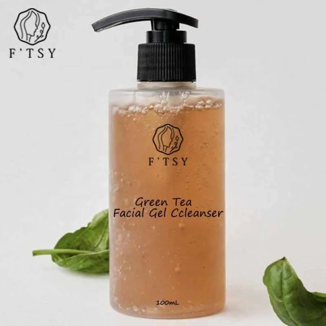 Private Label Natural Moisturizing Foaming Green Tea Gel Face Cleanser ...