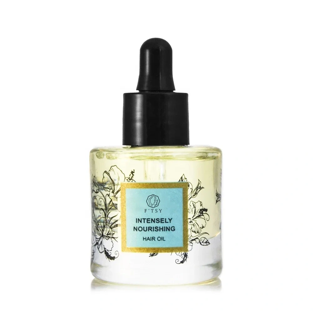 Organic Jojoba Moringa Oil Intensely Nourishing Private Label Hair Oil Recovery Hair Damaged For Short Long Hair