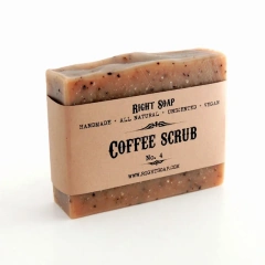 Exfoliating Organic Oatmeal Coffee Soap