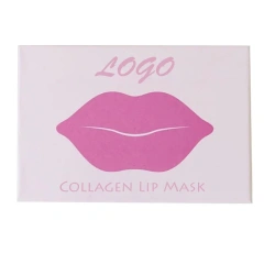 OEM Vitamin E Sleeping Hydrating Repairing Anti Ageing Wrinkle Pink Patch Collagen Lip Mask