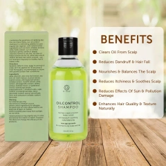 New Vegan Organic Private Label Tea Tree Herbs Vitamin B5 Oil Control Soothing Hair Aloe Vera Gel Shampoo