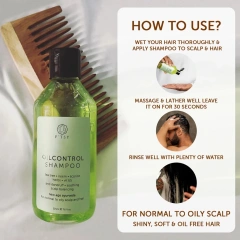 New Vegan Organic Private Label Tea Tree Herbs Vitamin B5 Oil Control Soothing Hair Aloe Vera Gel Shampoo