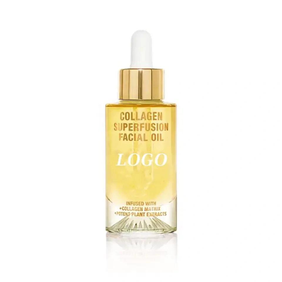 Private Label Natural Vitamin A Evening Primrose Collagen Firming Plumping Anti Aging Luxury Face Oil