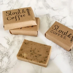 Exfoliating Organic Oatmeal Coffee Soap