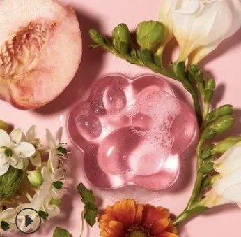 Cats Paw Pink Jelly Bath Soap