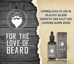 Custom organic cruelty-Free beards grooming men beard growth oil private label for men luxury