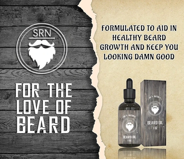 Custom organic cruelty-Free beards grooming men beard growth oil private label for men luxury