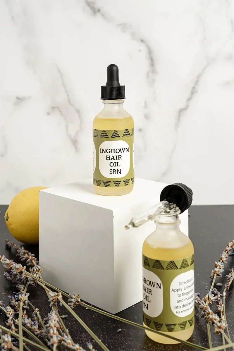 Private Label Moisturize and Soften Skin While Preventing Yoni Vaginal Ingrown Hair Oil Treatment