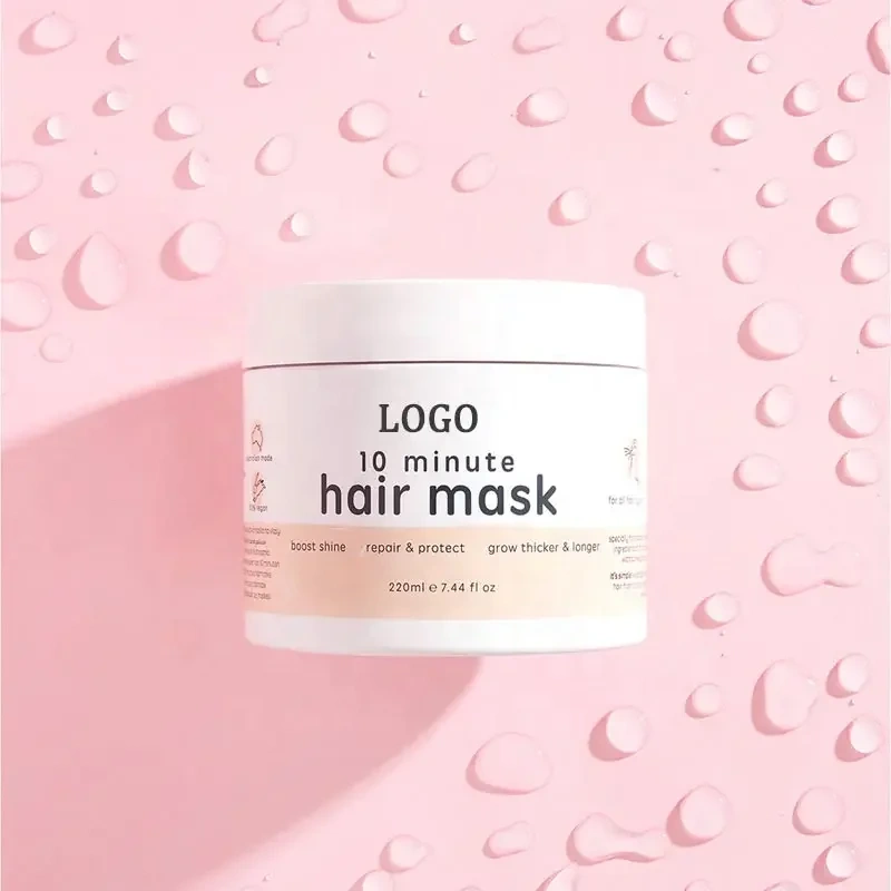 Custom LOGO Argan Oil Morocco Virgin Coconut Hair Mask Hydrate Repair Conditioning Treatment Hair Masque