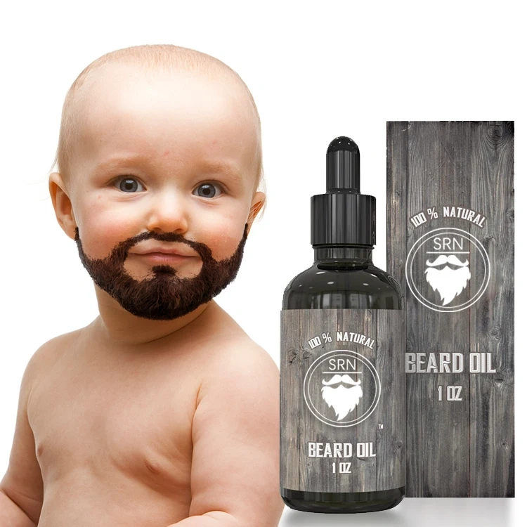 Custom organic cruelty-Free beards grooming men beard growth oil private label for men luxury